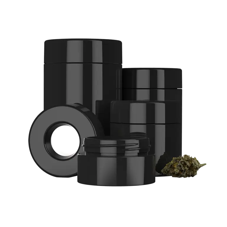 Pop-Vac flower packaging jar family