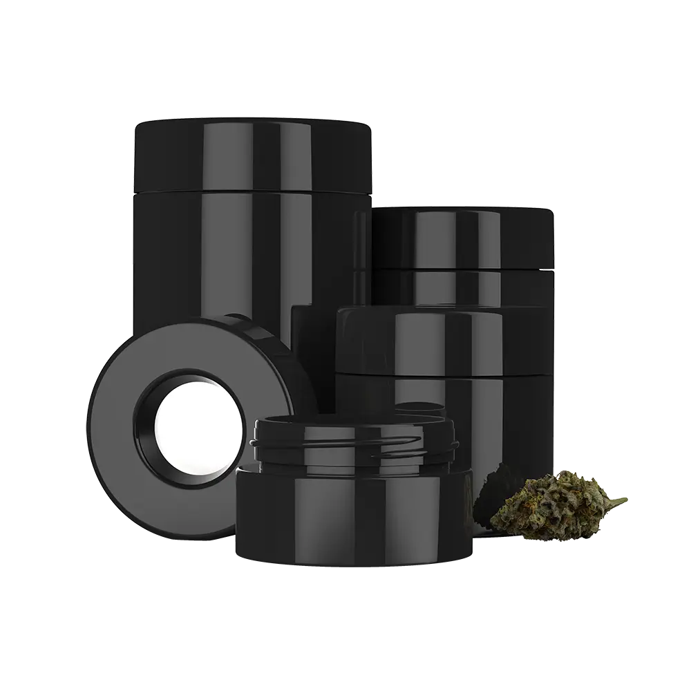 Pop-Vac flower packaging jar family